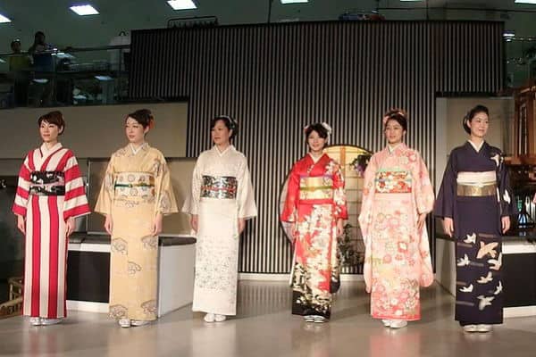 выставка кимоно