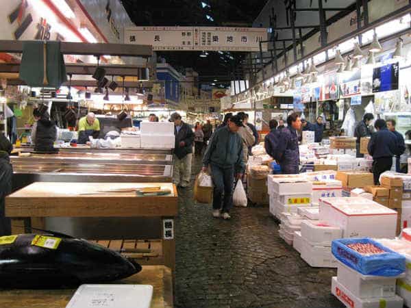Рынок Цукидзи Токио