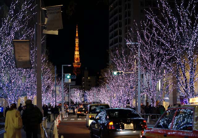 Как празднуют Рождество в Японии!